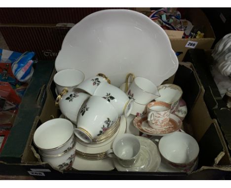 ROYAL IMPERIAL BONE CHINA TEA SERVICE AND OTHER CUPS AND SAUCERS 