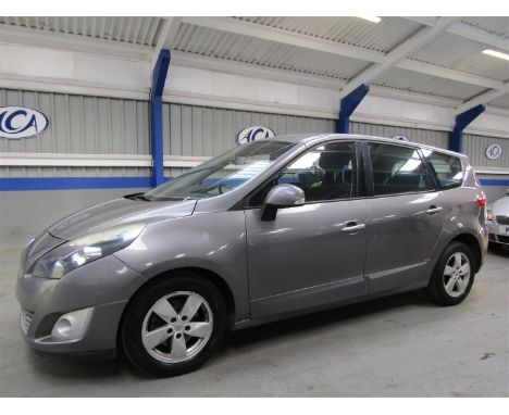 Make &amp; Model: Renault G/Scenic Dyn DCIDate of Reg: HN59 VKTColour: Greycc: 1461MoT: 08-02-2022Fuel Type: DIESELMileage: 1