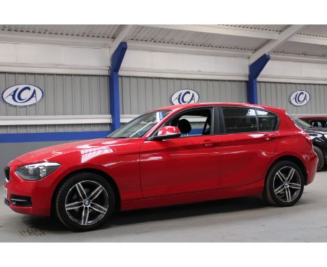 Make &amp; Model: BMW 114D SportDate of Reg: MJ63YHKColour: Redcc: 1598MoT: 18-01-2023Fuel Type: DIESELMileage: 103KTransmiss