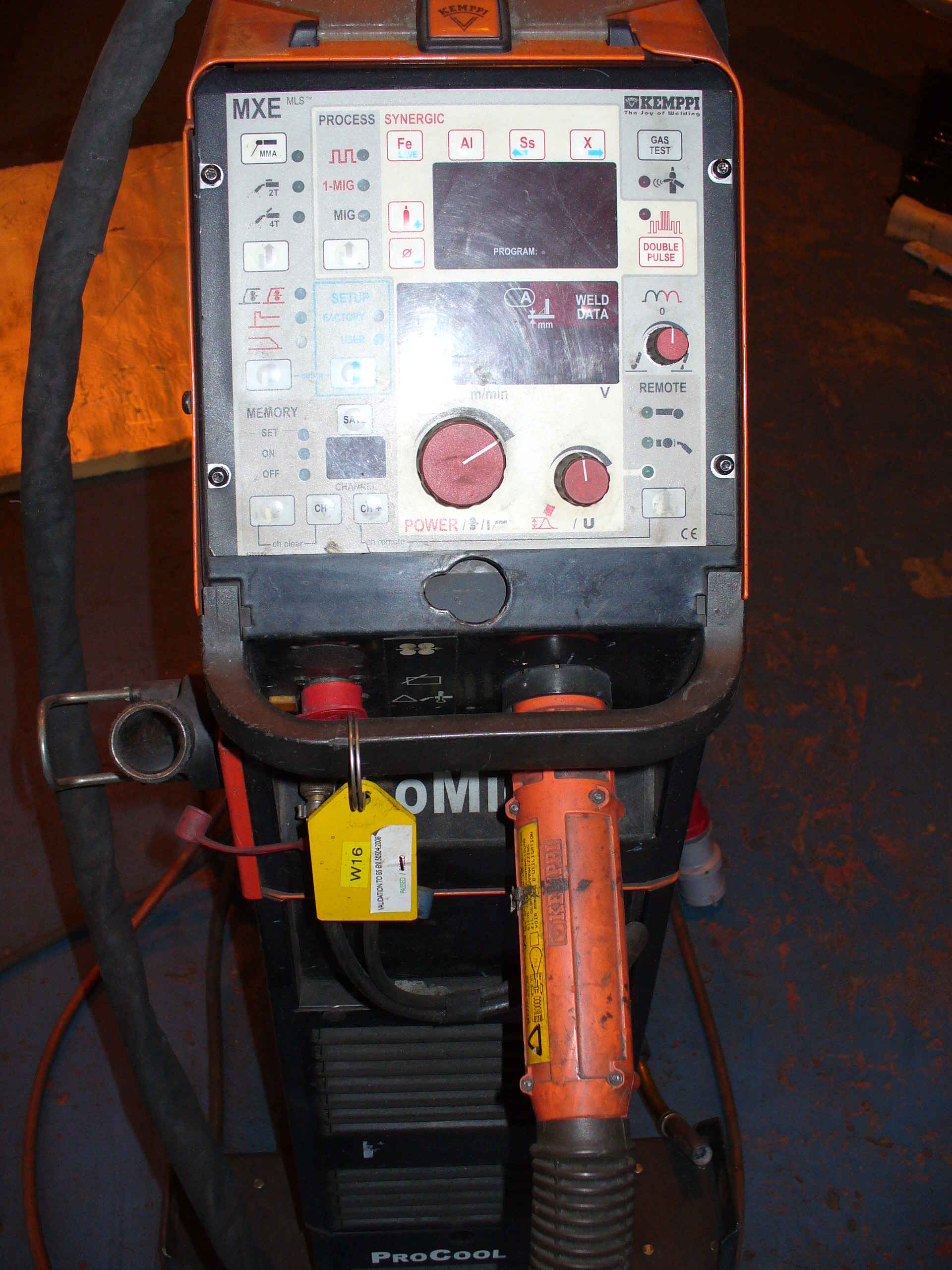 Kemppi PRO MIG 530 MIG WELDER with integral wire feed, pro 4200 cooler