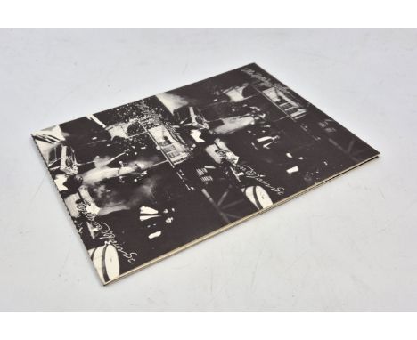 An original Rolling Stones "Exile on Main Street" complete book of twelve postcards issued with the album, 1972,&nbsp;verso p