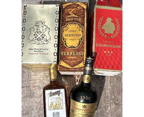 A collection of Cognac and similar&nbsp;