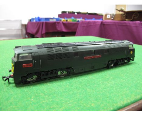Trix "OO" Gauge/4mm 2 Rail Co-Co Diesel, Class 52 'Western Crusader' R/No. D1004, B.R. green, condition fair to good, custom 