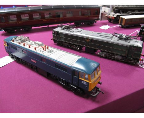 Two "OO" Gauge/4mm Electric Locomotives Hornby R360 Bo-Bo Class 86 "Phoenix", BR blue, R/No. 86219, Tri-ang R351 Class EM2 Co