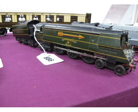 Graham Farish "OO" Gauge/4mm West Country Class, Bulleid 'Pacific', 4-6-2 "Sir Eustace Missenden", SR green R/No. 21C90 Tende