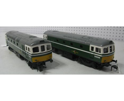 Two Lima 'O' Gauge Outline Diesel Locomotives, both R/No. D6506, British Railways green livery.