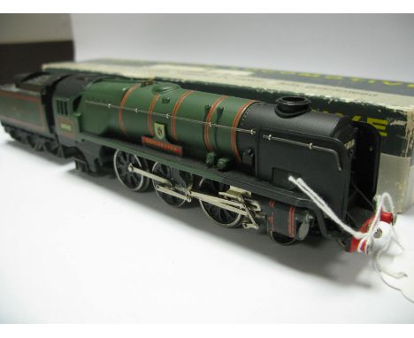 Wrenn "OO"Gauge/4mm 2 Rail Ref W2236 Rebuilt Bullied "Pacific" 4-6-2, green, lined orange "Dorchester" R/No 34042 - six wheel