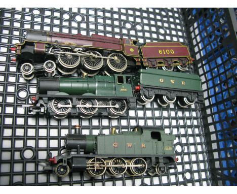 Three "OO" Gauge Locomotives, comprising of Rivarossi Royal Scot Class 4-6-0 Locomotive and Tender, R.No. 6100, 'Royal Scot' 