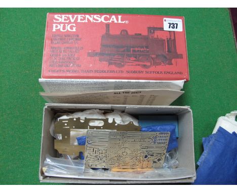 A Pug 'O' Gauge/7mm White Metal 0-4-0 Locomotive Kit, by Chuffs Model Train Peddlers Ltd, Aspinall Saddle Tank Lancashire and