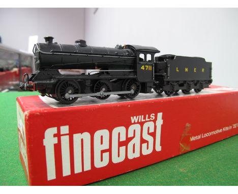 Wills Finecast "OO"Gauge/4mm White Metal Kit Built 0-6-0 Class J39 Steam Locomotive and Six Wheel Tender, LNER black R/No 471