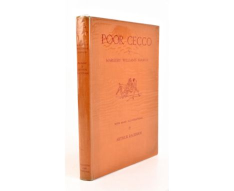 RACKHAM (A), illus, POOR CECCO, THE WONDERFUL STORY OF A WONDERFUL WOODEN DOG…, by Margery Williams Bianco, with seven tipped