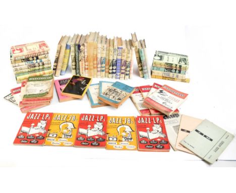 JAZZ INTEREST; a collection of books and further publications on Jazz, including numerous Jazz Book Club productions, with ex