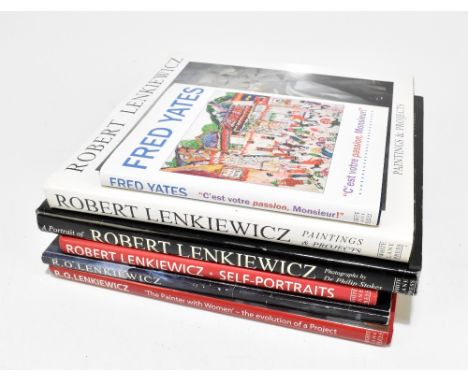 ROBERT O LENKIEWICZ; five reference books comprising 'The Painter with Women - The Evolution of a Project', pub. White Lane P