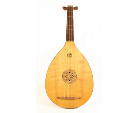 JOHN DUNCALF NRI 1994; a small Renaissance-style seven course lute, length 62.5cm, with hard case.Additional InformationOvera