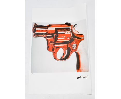 AFTER ANDY WARHOL (1928-1987); limited edition lithograph print, 'Revolver' from the Leo Castelli Gallery, edited by George I