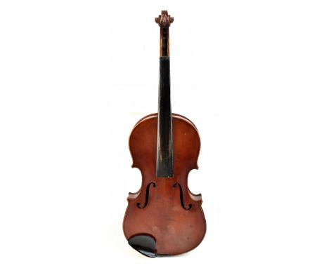 ANTONIO MARTELLO; a full-size French violin, branded 'Student' below the button and with interior label for Antonio Martello,