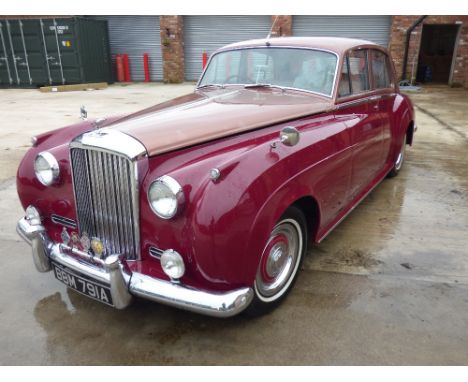 BENTLEY; a 1958 S1 saloon motor car BBM 791A, chassis no.B428FA, engine no.BF214.The car now bearing this registration number