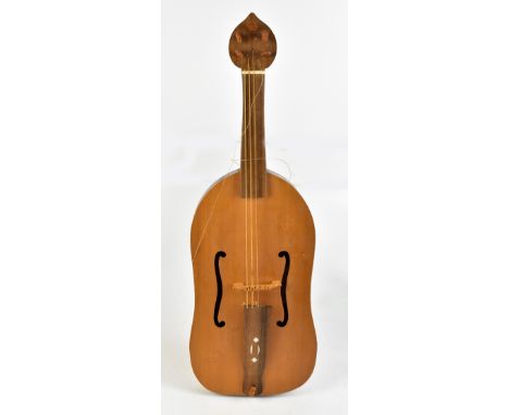 ALAN CRUMPTER, 1977; a modern interpretation of a vielle, length 62cm.Additional InformationLight scratches, overall good.