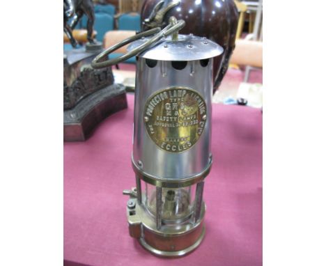 G R Type Six Miners Safety Lamps, by the Protector Lamp and Lighting Co Limited, Eccles. 