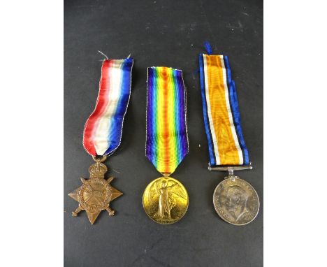 A WWI medal group awarded to W2-022359 Private S B Clarkson of the Army Service Corps
Comprising 1914/15 star, British War me