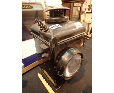 Large Adlake signal lamp with burner etc 