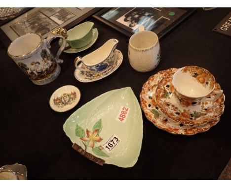 Mixed ceramics including Carlton Ware