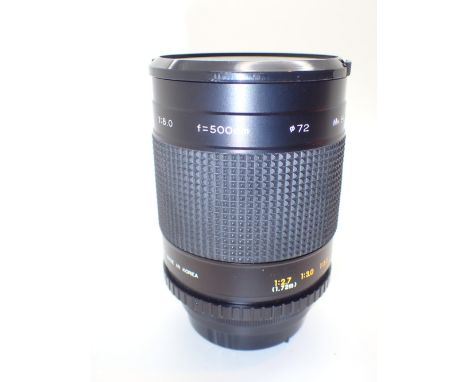 Centon MC mirror lens 1:8.0  F=500mm