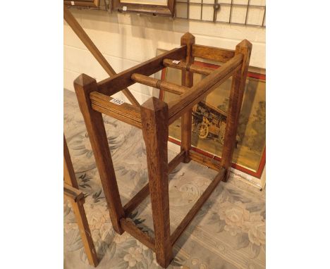 Oak stick stand