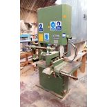 Wadkin vertical bandsaw