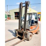 Lansing H30 diesel forklift (1986) hours 1817 Capacity 3 ton (delayed collection until Monday 12 May