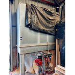 Galvanised four bag dust collector