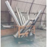 Quantity of galvanised ducting
