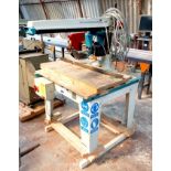 Wadkin cross cut saw