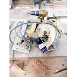 2 x Dewalt circular saws & Dewalt cordless drill