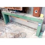 Green roller table 2m