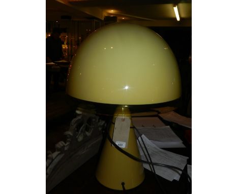 An I. Guzzini Italian Modernist table lamp. H: 65cm