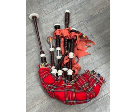 A set of bagpipes 