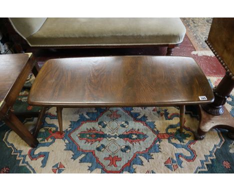 Ercol long coffee table