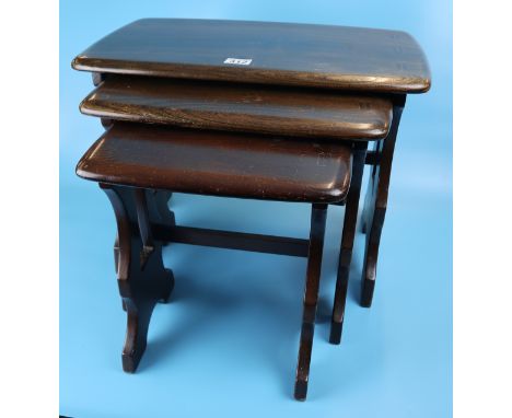 Ercol nest of tables