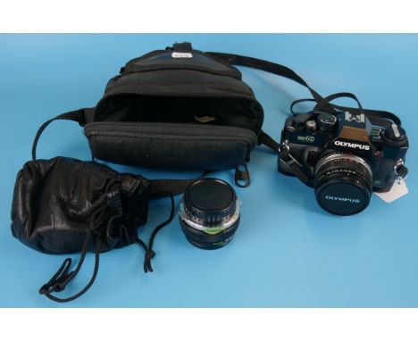 Olympus camera in case