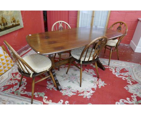 Ercol table &amp; four chairs
