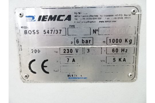 Iemca Advanced Feeding Systems Boss 547 37 Bar Feed Unit 230v 3