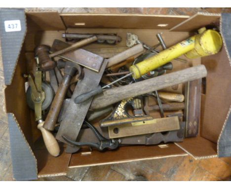 Vintage hand tools - set squares etc 