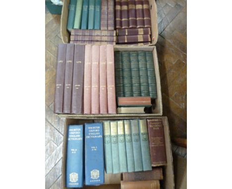 Sundry vintage books - reference, etc (3 boxes) 