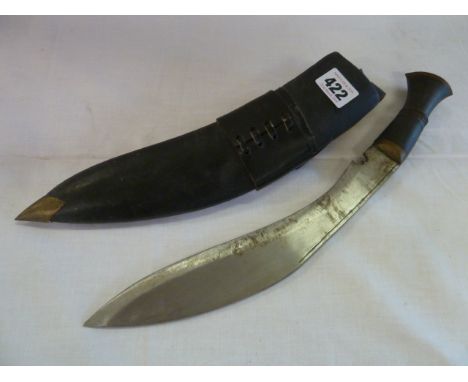 Kukri knife in scabbard 