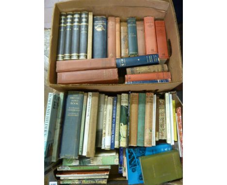 Sundry vintage books - Topographical, Countryside etc (2 boxes) 
