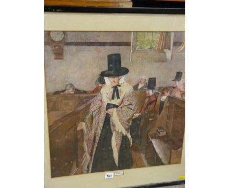VOSPER print of Salem, 52 x 50 cms