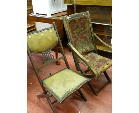 Two vintage chairs