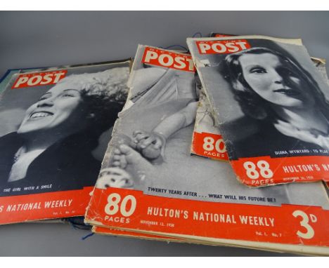 Collection of 1938 Picture Post magazines