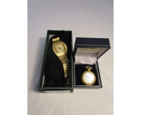 Tissot watch & Fob watch